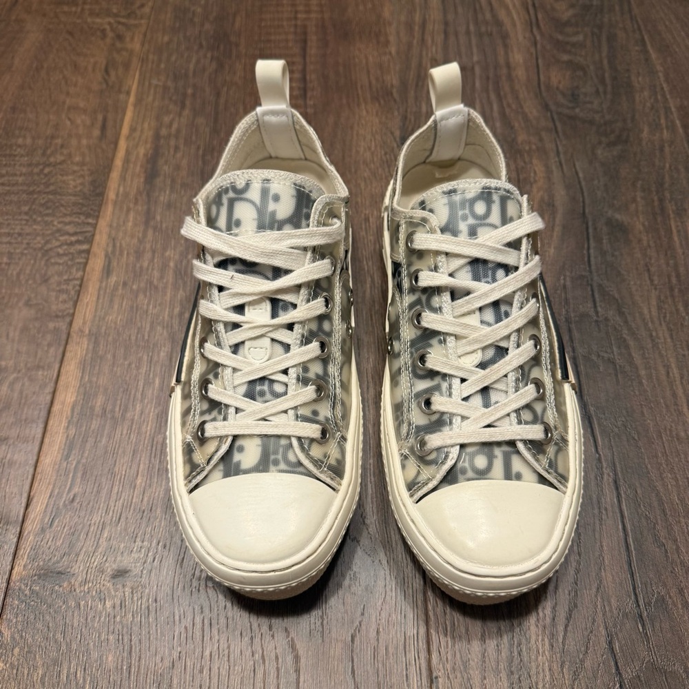 Christian Dior B23 Sz 36 / 5.5-6 women’s low top sneaker Stussy - Picture 2 of 13